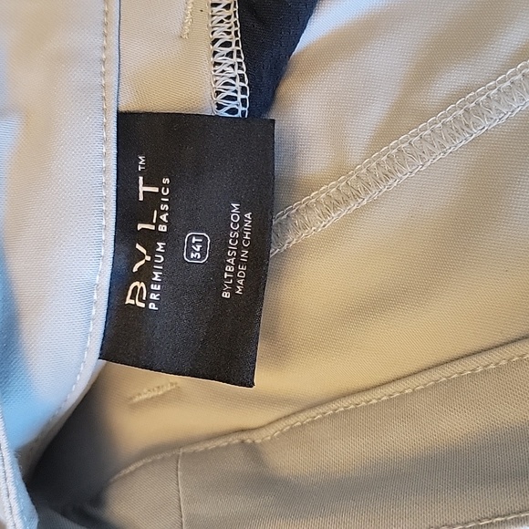 BYLT Everyday Pant 2.0 34T (tall) 34"x34" 2 Pair!!! Black & Sky - Picture 8 of 11